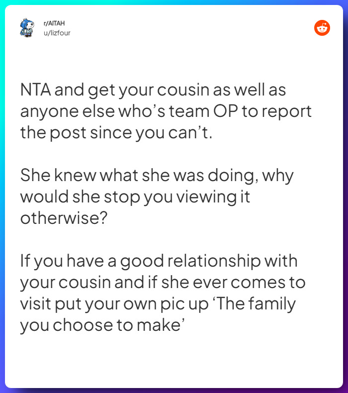 Comment from u/lizfour