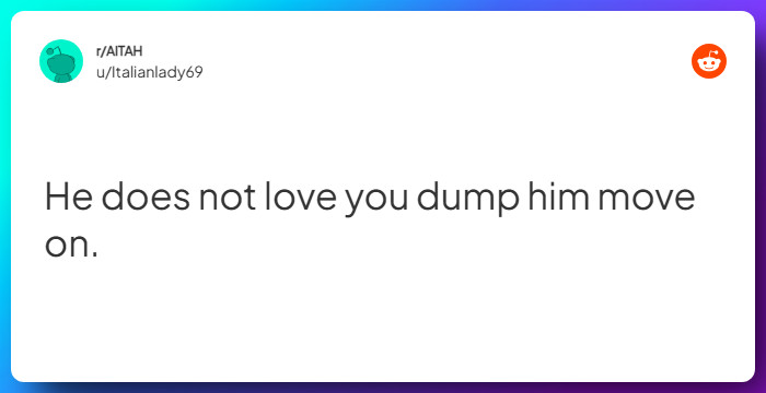 Comment from u/Italianlady69