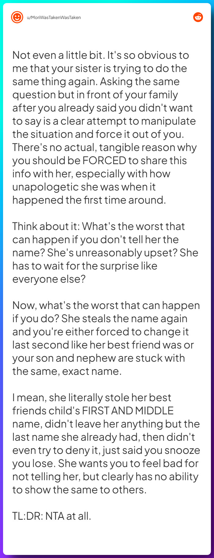 Comment from u/MoriWasTakenWasTaken