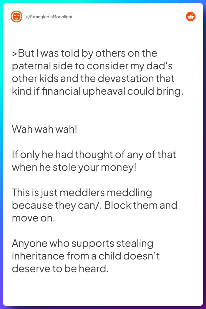 Comment from u/StrangledInMoonlight