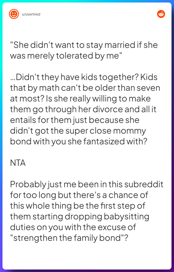 Comment from u/usertired