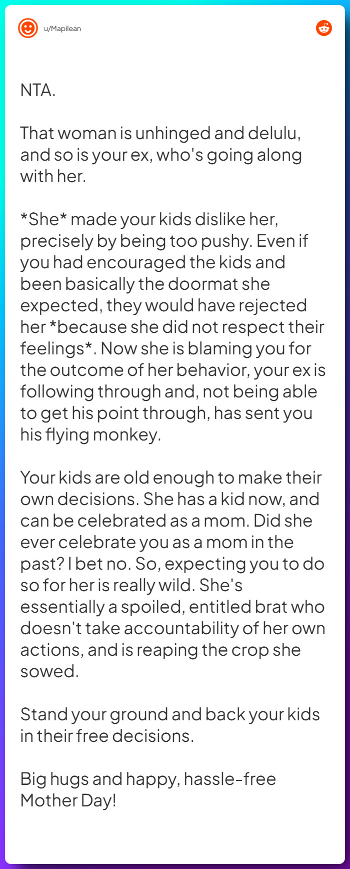 Comment from u/Mapilean