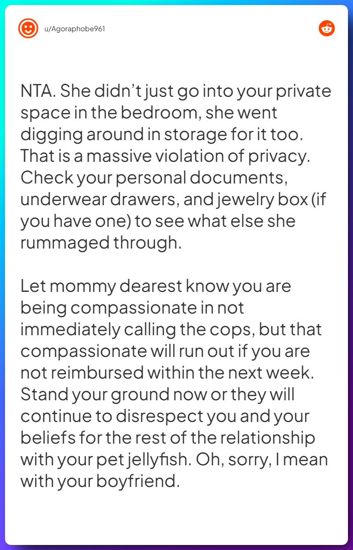 Comment from u/Agoraphobe961