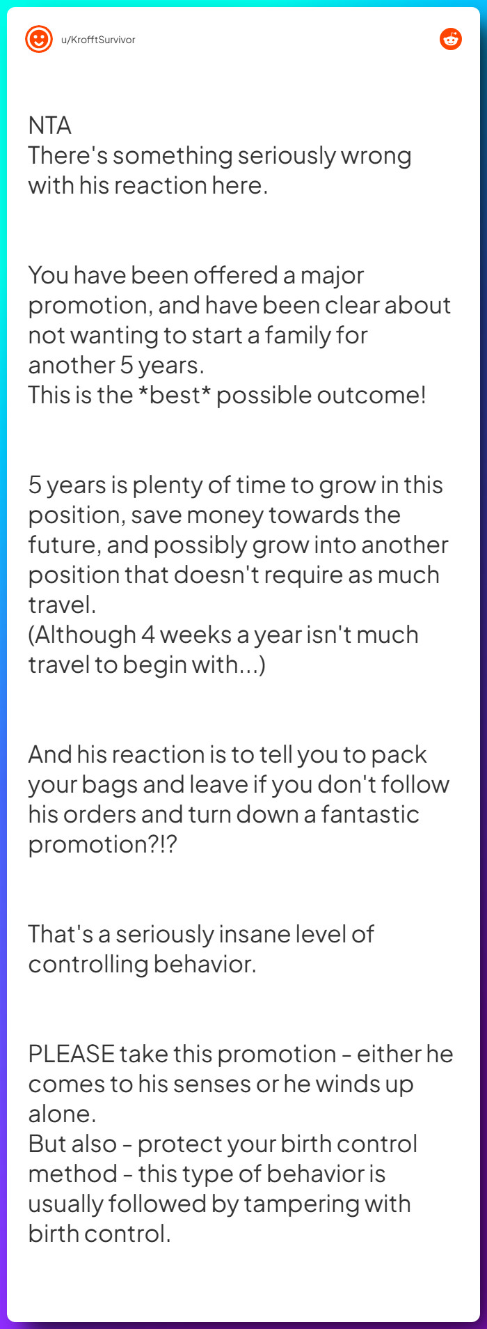 Comment from u/KrofftSurvivor