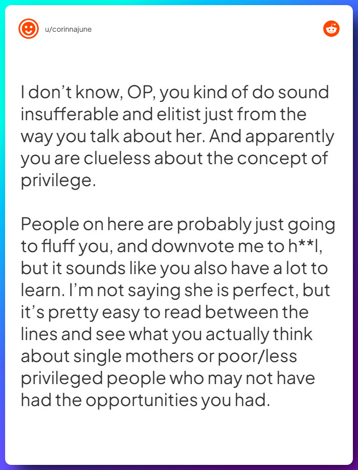 Comment from u/corinnajune