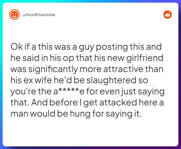 Comment from u/AvoidFinasteride