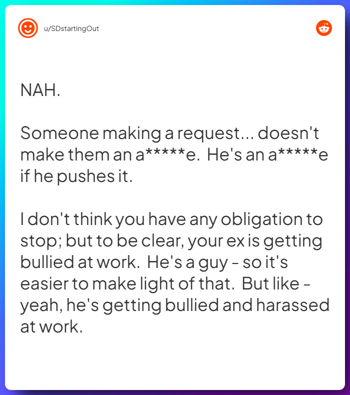 Comment from u/SDstartingOut