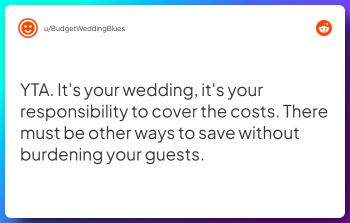 Comment from u/BudgetWeddingBlues