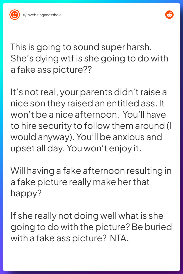 Comment from u/lovebeinganasshole