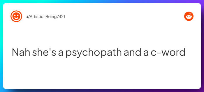 Comment from u/Artistic-Being7421