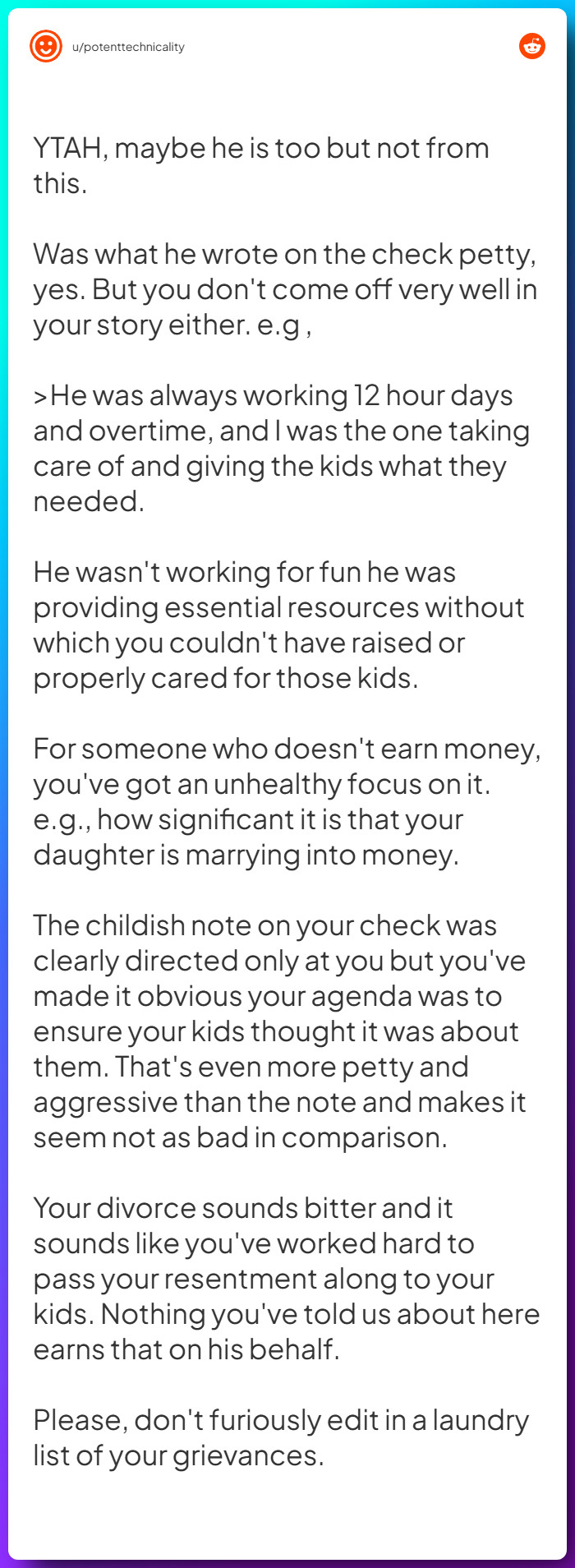 Comment from u/potenttechnicality