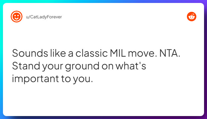 Comment from u/CatLadyForever