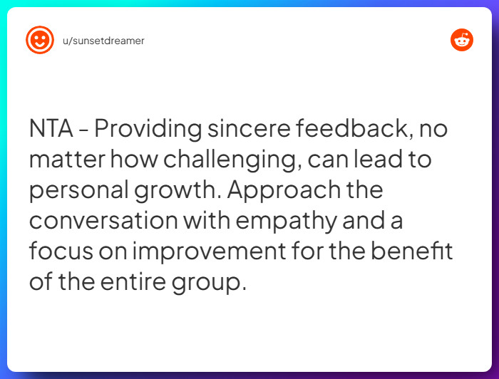 Comment from u/sunsetdreamer