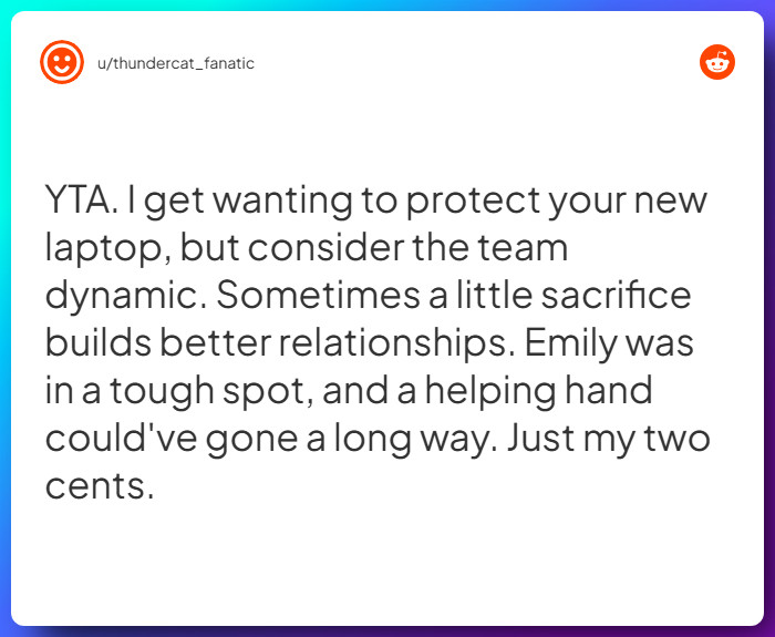 Comment from u/thundercat_fanatic