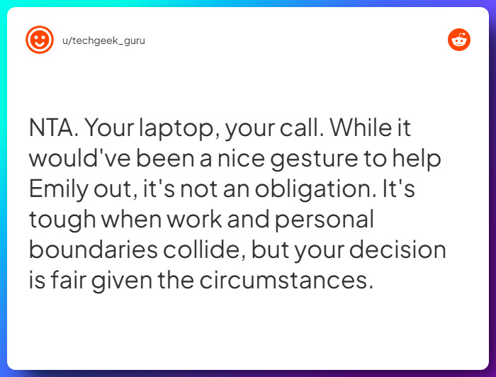 Comment from u/techgeek_guru