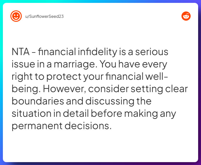 Comment from u/SunflowerSeed23