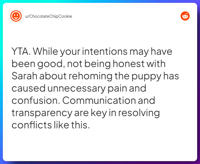 Comment from u/ChocolateChipCookie