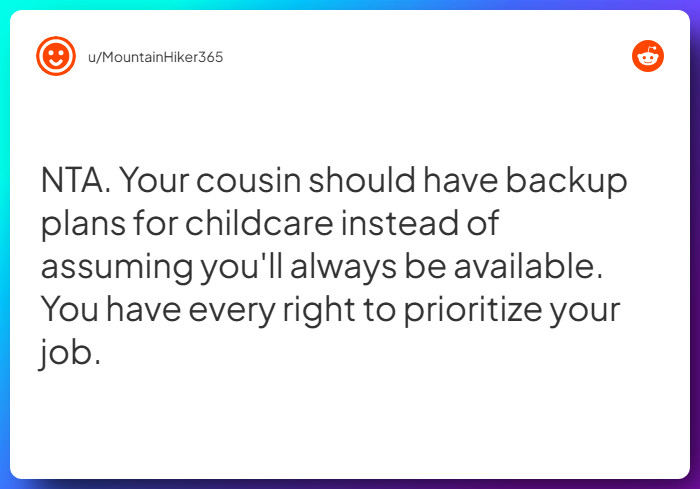 Comment from u/MountainHiker365