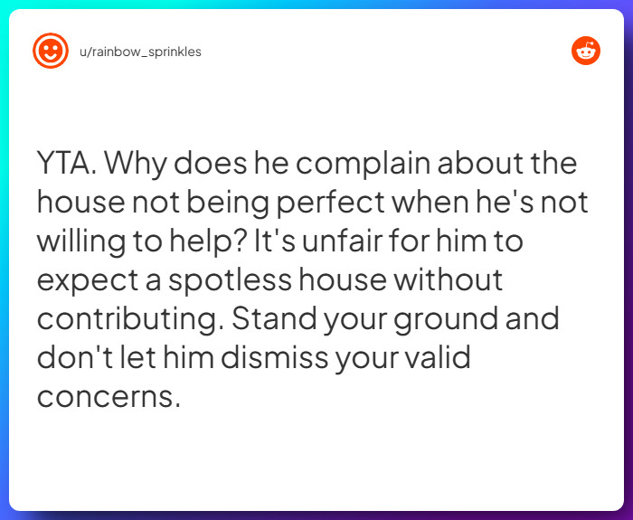 Comment from u/rainbow_sprinkles