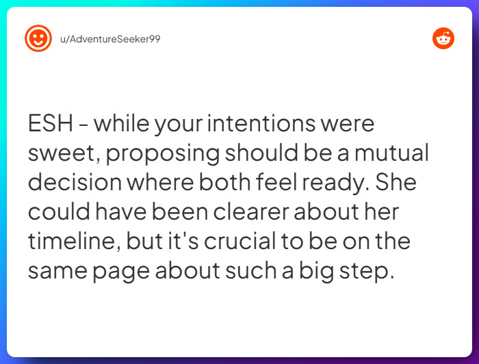 Comment from u/AdventureSeeker99