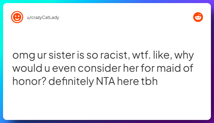 Comment from u/crazyCatLady