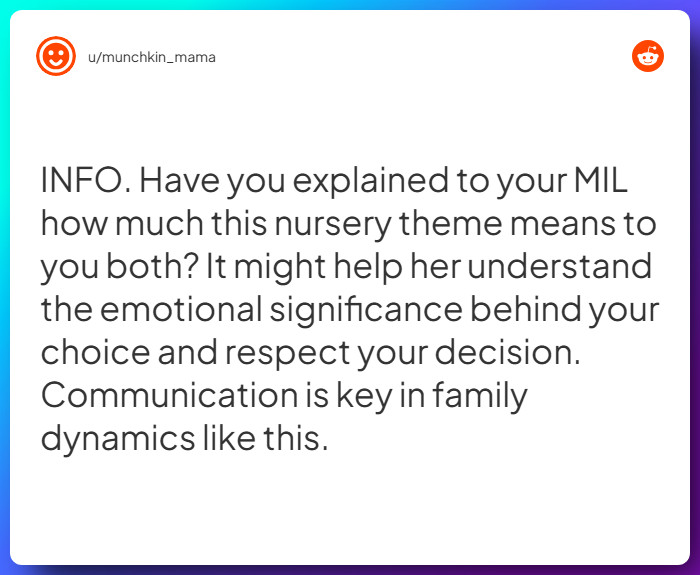 Comment from u/munchkin_mama