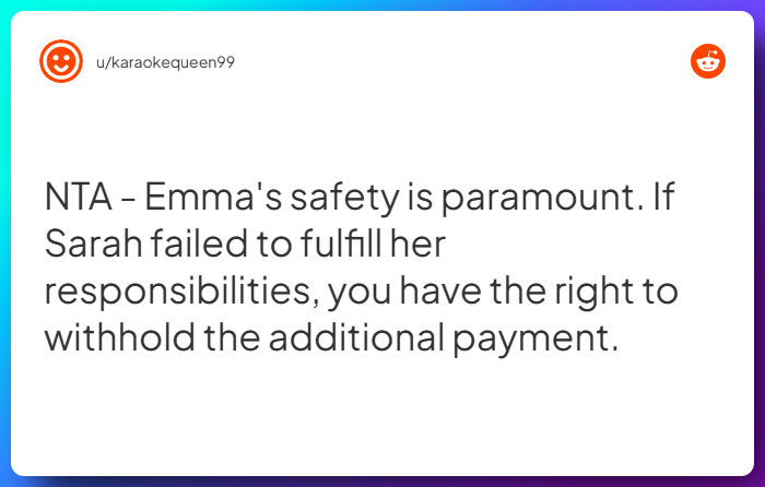 Comment from u/karaokequeen99