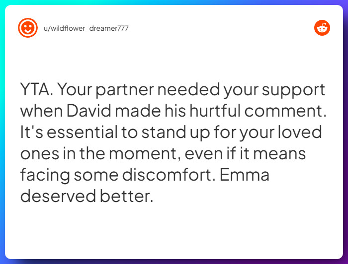 Comment from u/wildflower_dreamer777