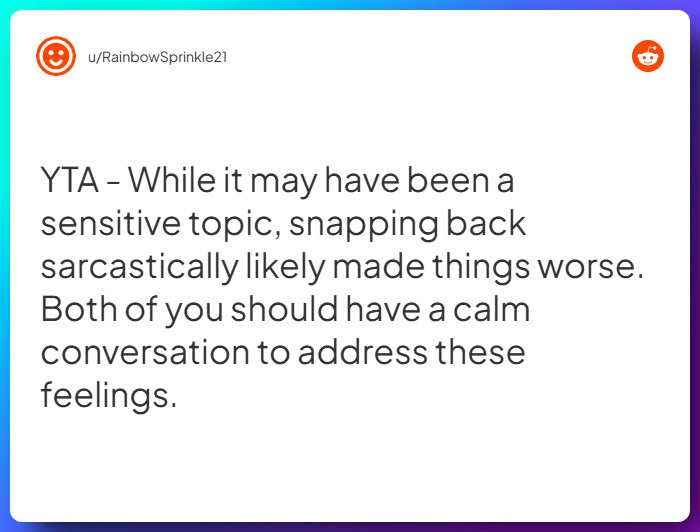 Comment from u/RainbowSprinkle21