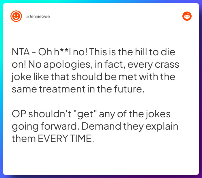 Comment from u/JennieGee