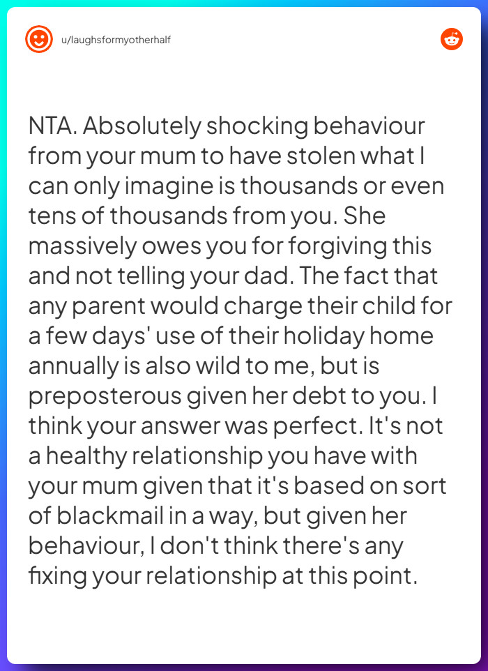 Comment from u/laughsformyotherhalf