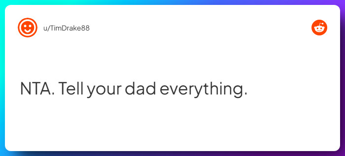 Comment from u/TimDrake88