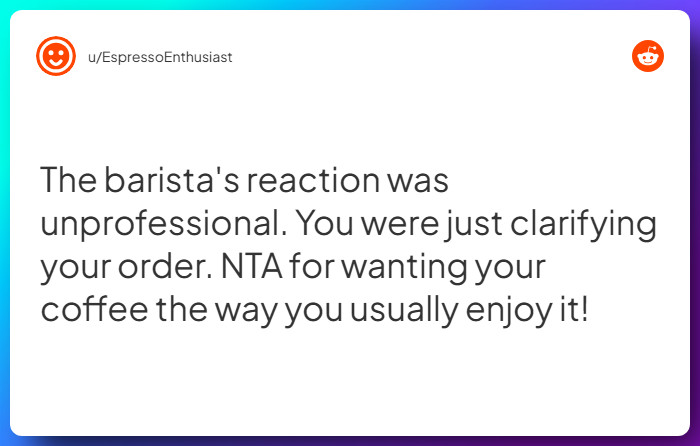 Comment from u/EspressoEnthusiast