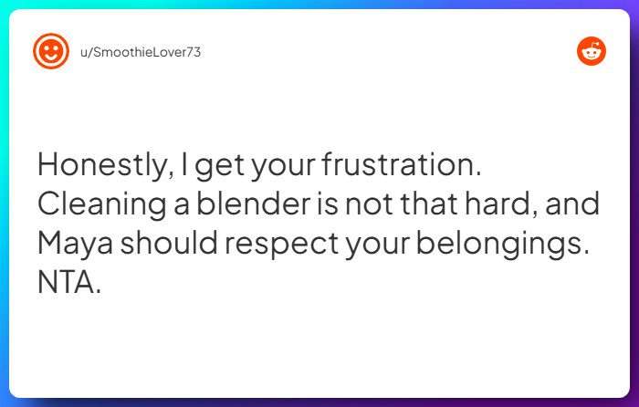 Comment from u/SmoothieLover73