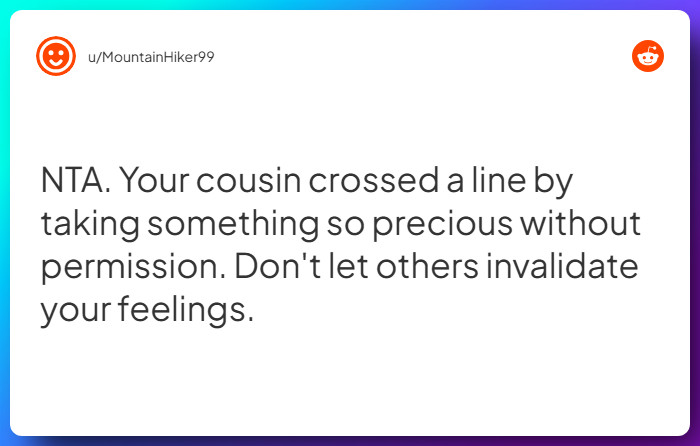 Comment from u/MountainHiker99