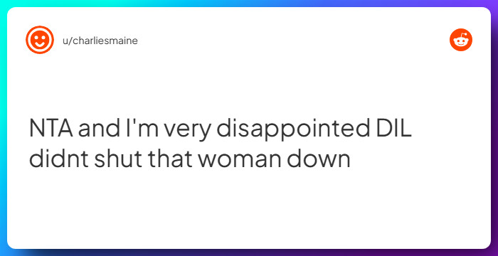 Comment from u/charliesmaine