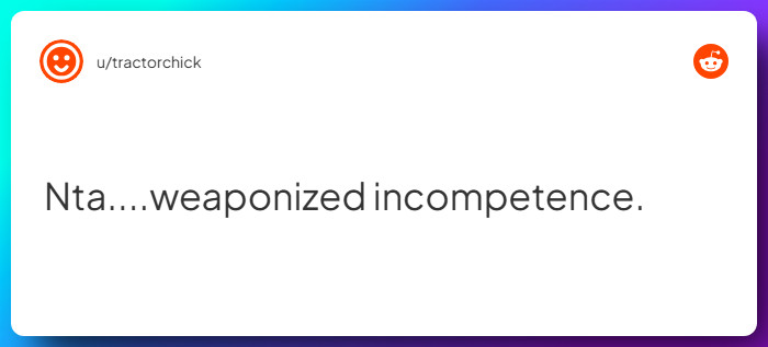 Comment from u/tractorchick