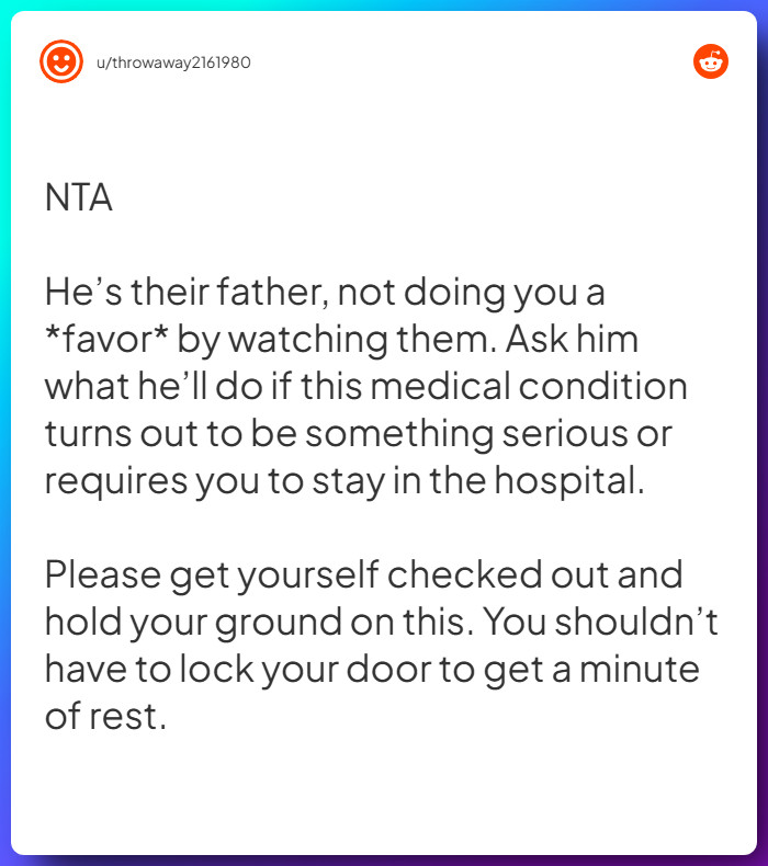 Comment from u/throwaway2161980