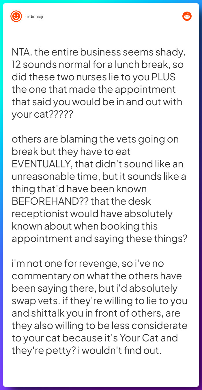 Comment from u/dichiejr