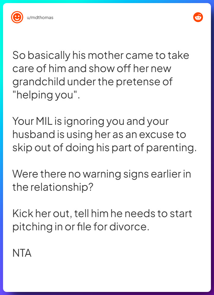 Comment from u/mdthomas