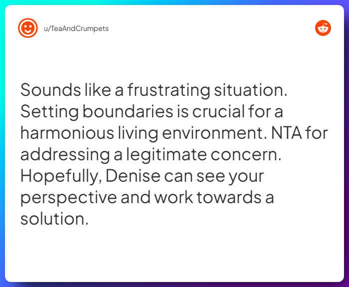 Comment from u/TeaAndCrumpets