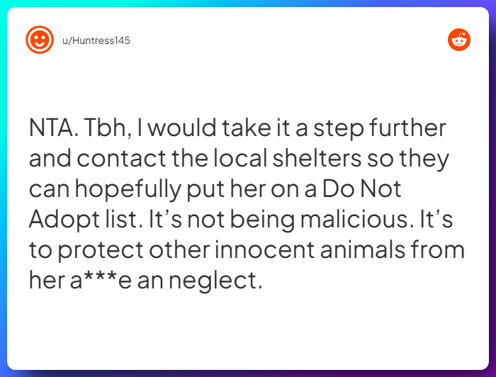 Comment from u/Huntress145