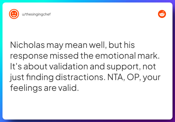 Comment from u/thesingingchef