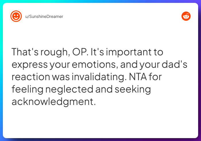 Comment from u/SunshineDreamer