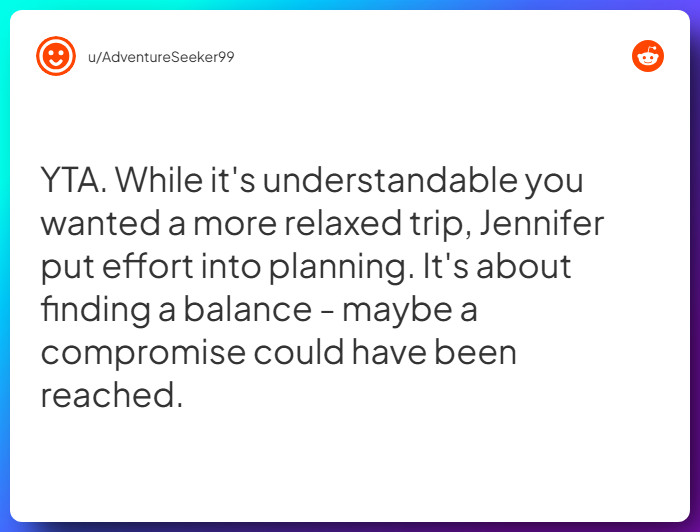 Comment from u/AdventureSeeker99