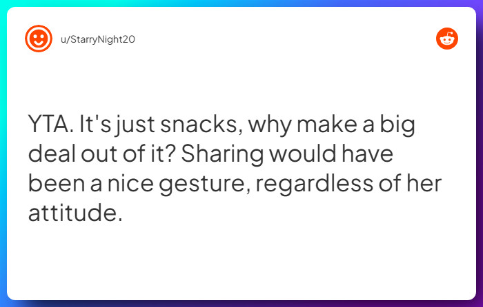 Comment from u/StarryNight20