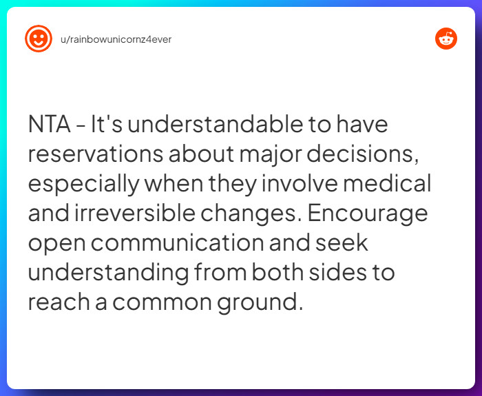 Comment from u/rainbowunicornz4ever