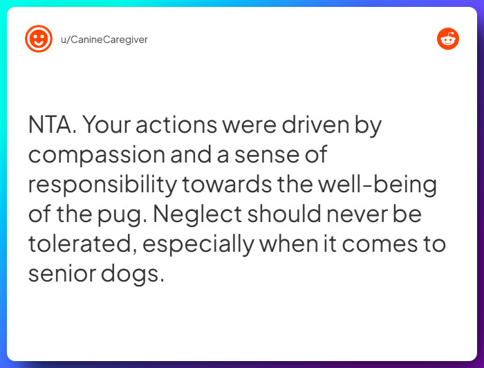 Comment from u/CanineCaregiver