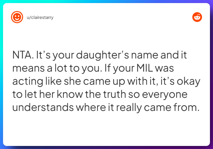 Comment from u/clairestarry