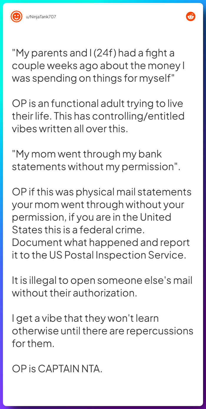 Comment from u/NinjaTank707